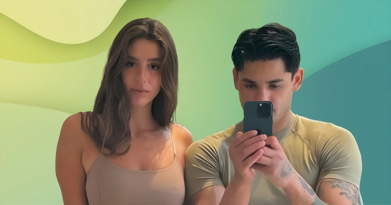 Ryan Garcia and Andrea Celina Velarde Reconcile